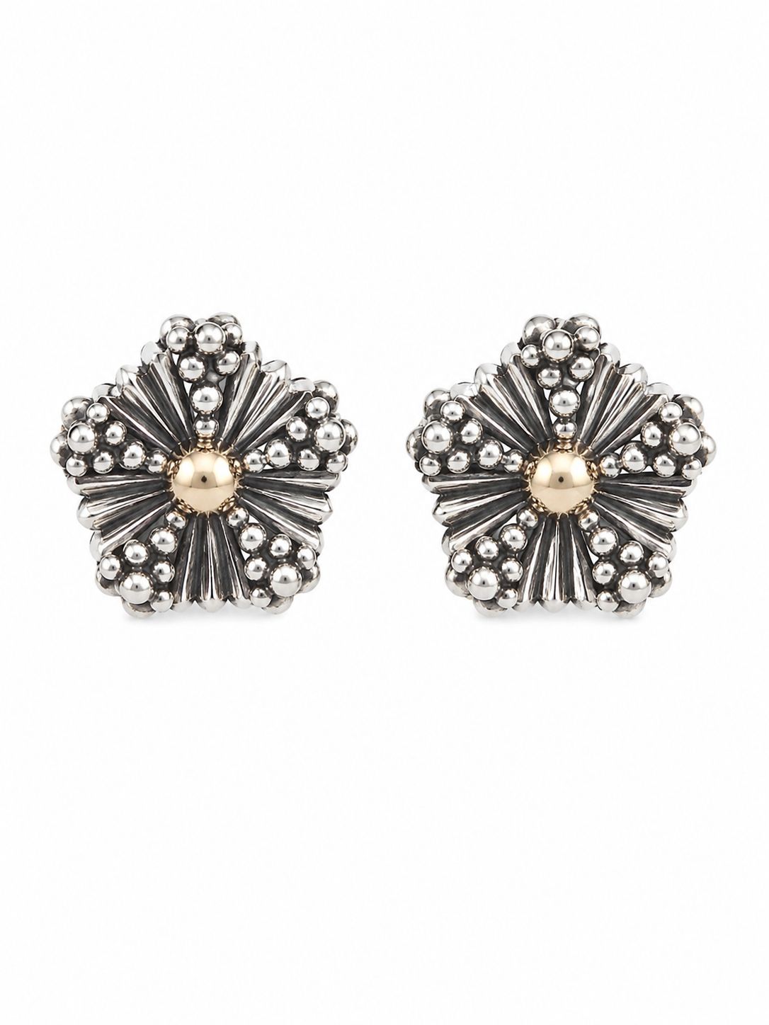 Ricardo Moran Creations Gold Silver Earrings