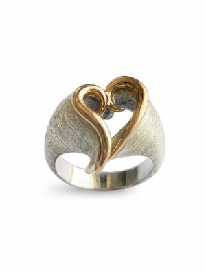 Ricardo Moran Creations Gold Silver Ring