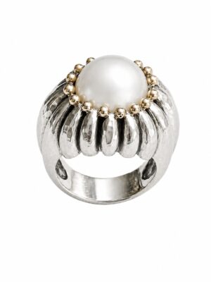 Ricardo Moran Creations Gold Silver Ring