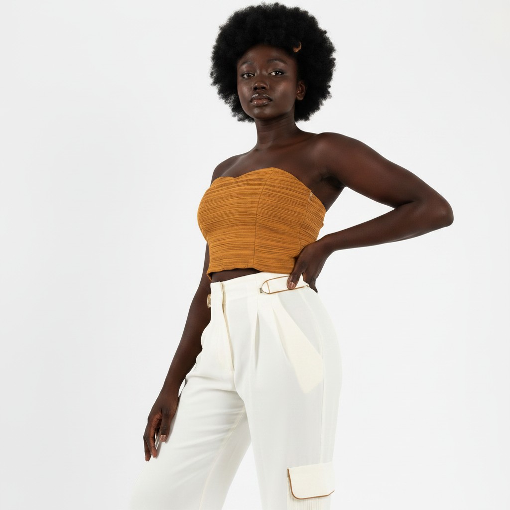 SUUBI Brown Top - Image 2