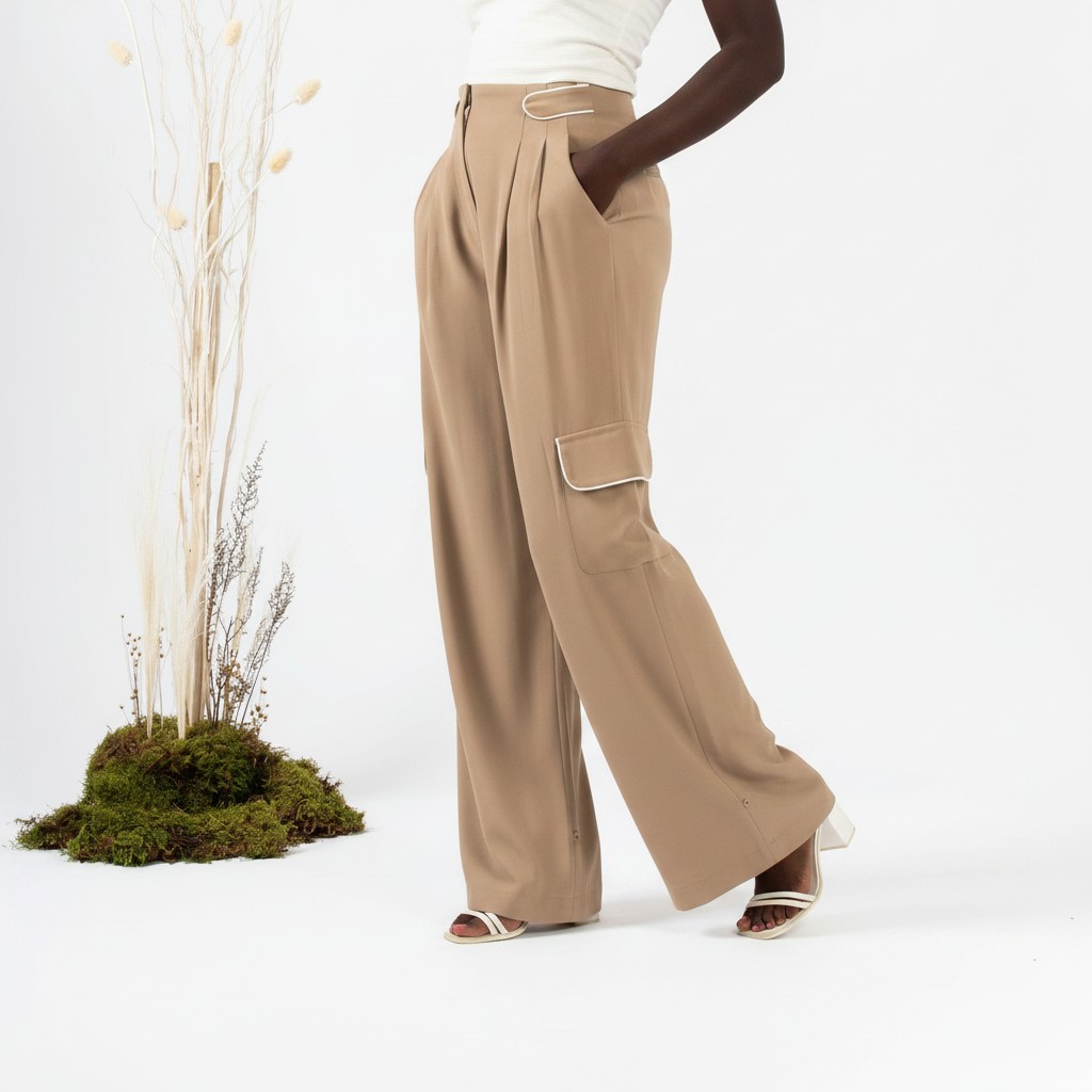 SUUBI Tan/Beige Pants - Image 2