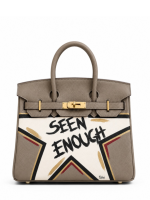 Silvi Tan/Beige Leather Large Handle