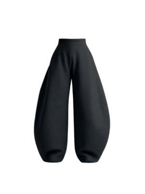 Tamris Couture Black Wide Leg Pants