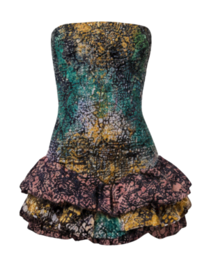 Tamris Couture Multi-Color Mini Dress