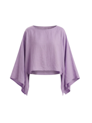 Tamris Couture Lilac Long Sleeve Top