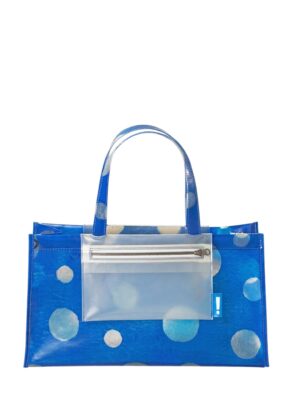 !SSUE Jelly Bean - Polka Reverse Blue