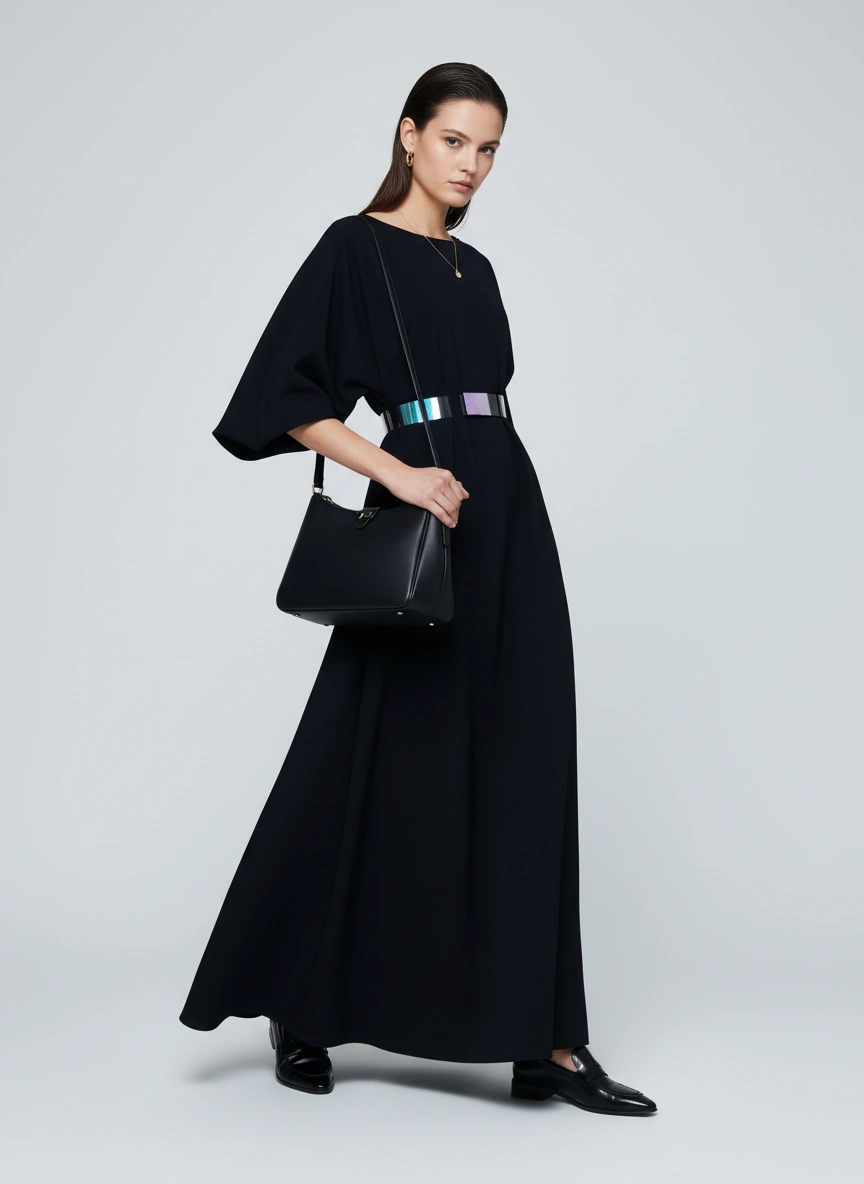 L U C I E M A R K O V A SINGULARITY LO DRESS (Black Evening Dress) - Image 2