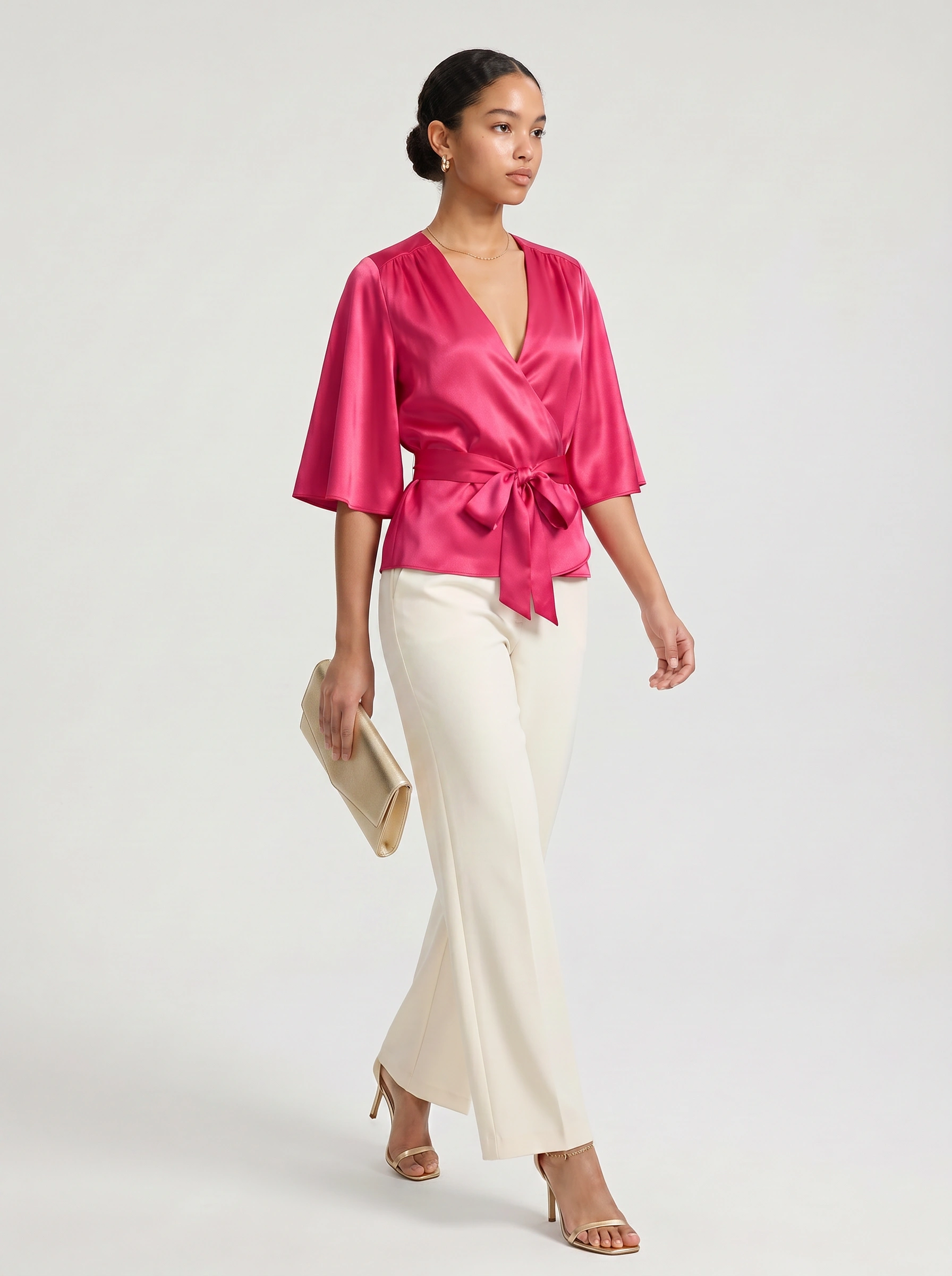 HOUSE OF GILLIAN MARIE COUTURE Blouse Top - Image 2
