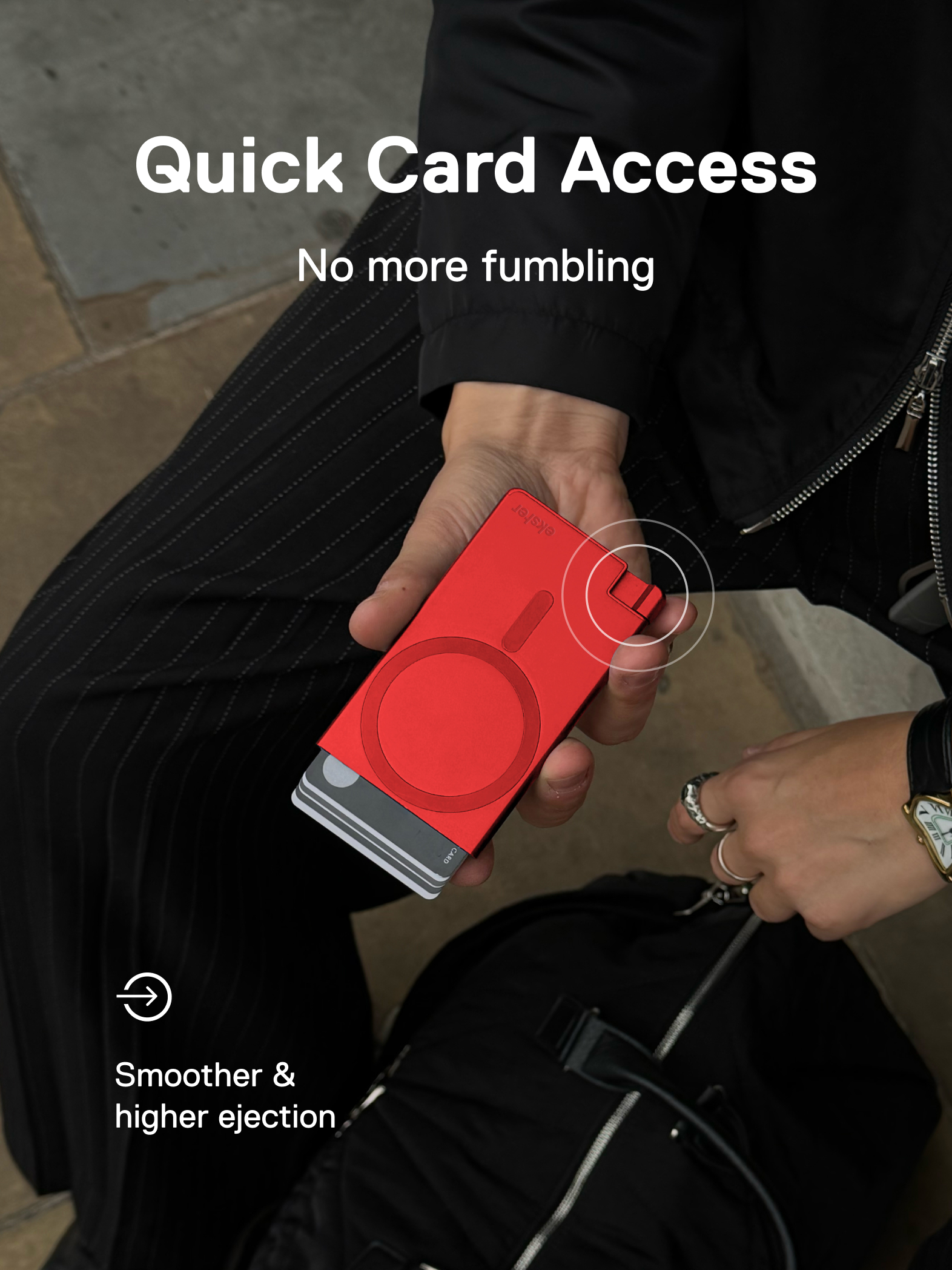 Ekster Cardholder Pro For MagSafe Blaze - Image 3