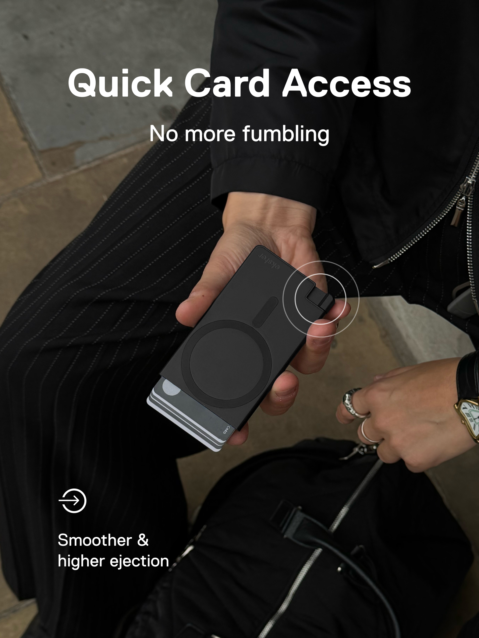 Ekster Cardholder Pro For MagSafe Stealth - Image 3