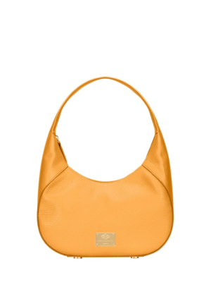 Henry Daniel Roma Orange Calf Leather Mini Hobo