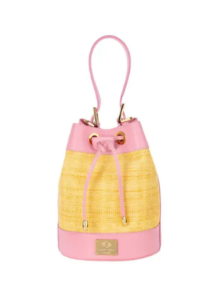 Henry Daniel Roma Pink Calf Leather Medium Bucket