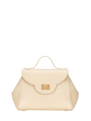 Henry Daniel Roma Tan/Beige Calf Leather Medium Crossbody