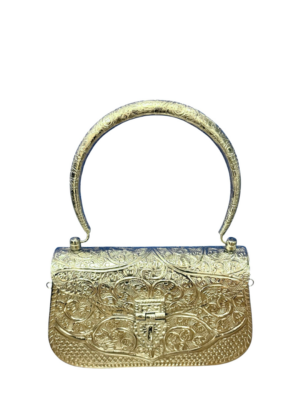 Indus Threads Floral Print Silver Handle