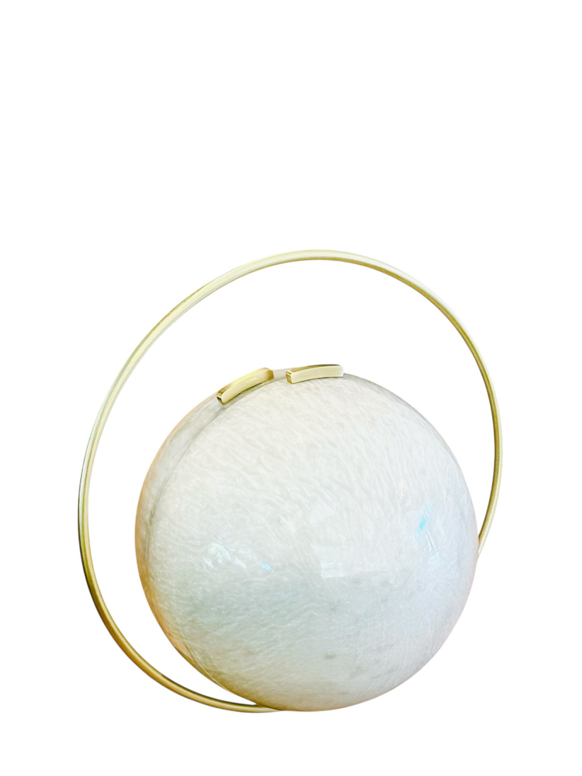 Indus Threads White Small Clutch