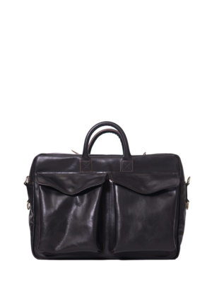 MBS Horse Hide A-2 Briefcase 14inch Black