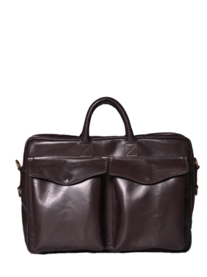 MBS Horse Hide A-2 Briefcase 14inch Brown