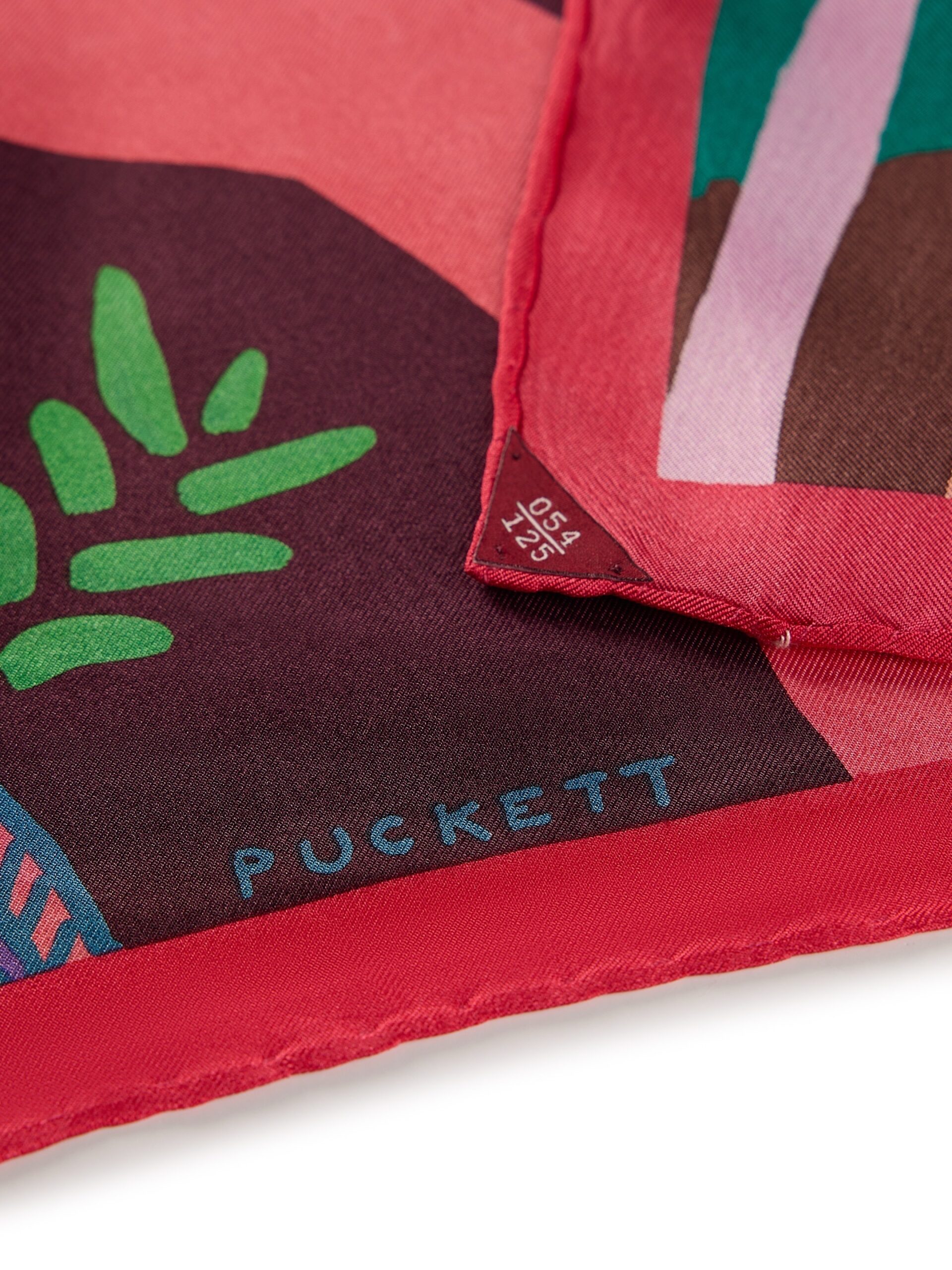 Moutonière Patrick Puckett Silk Art Scarf - Large - Image 5