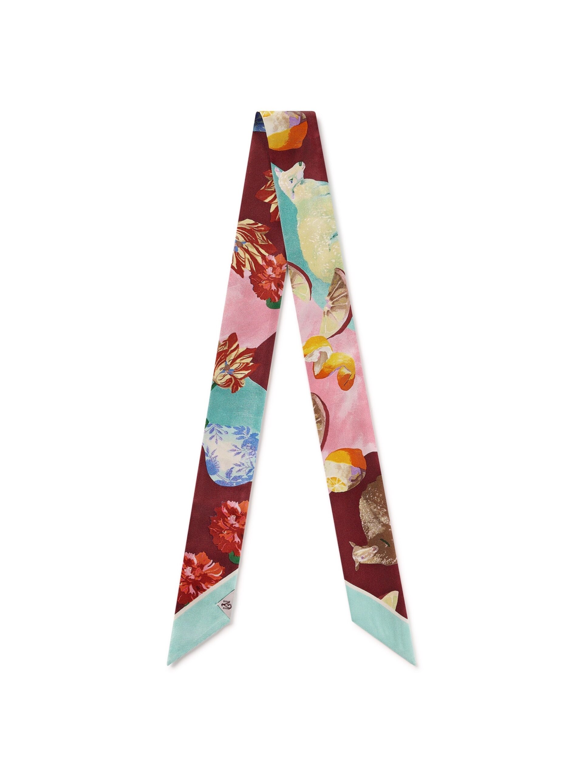 Moutonière Andy Dixon Silk Twilly - Image 2