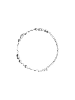 Sylvsmidja White Silver Necklace