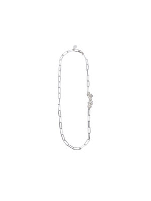 Sylvsmidja White Silver Necklace