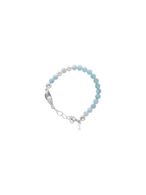 Sylvsmidja Blue Silver Bracelet
