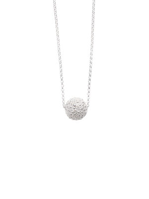 Sylvsmidja White Silver Necklace