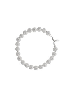 Sylvsmidja White Silver Necklace