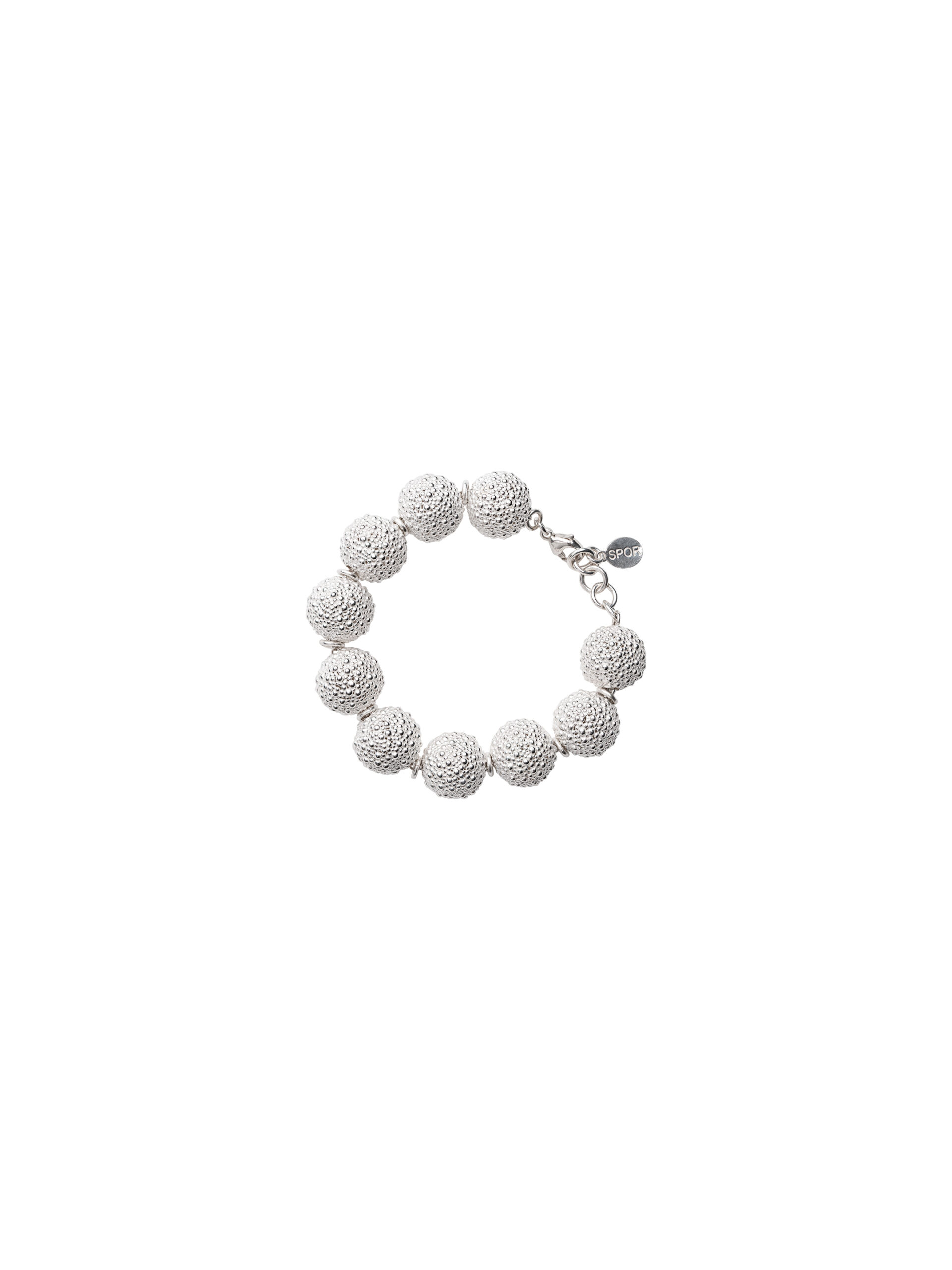 Sylvsmidja White Silver Bracelet