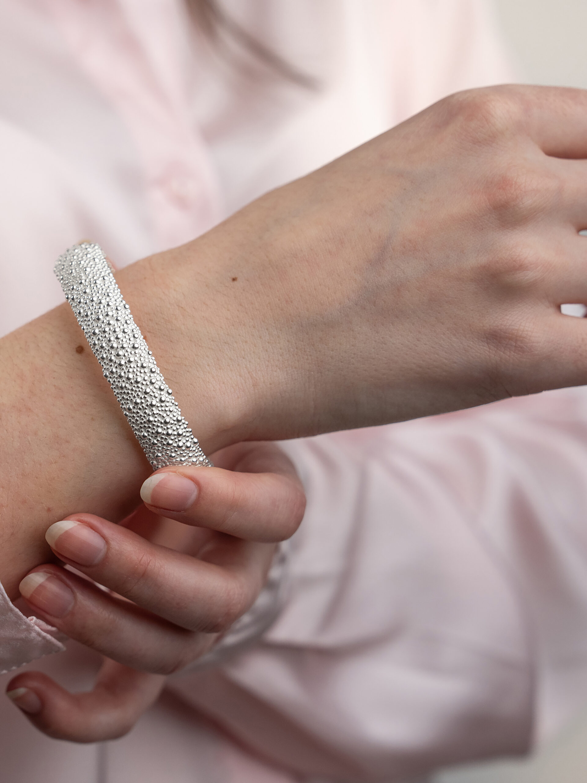 Sylvsmidja White Silver Bracelet - Image 2