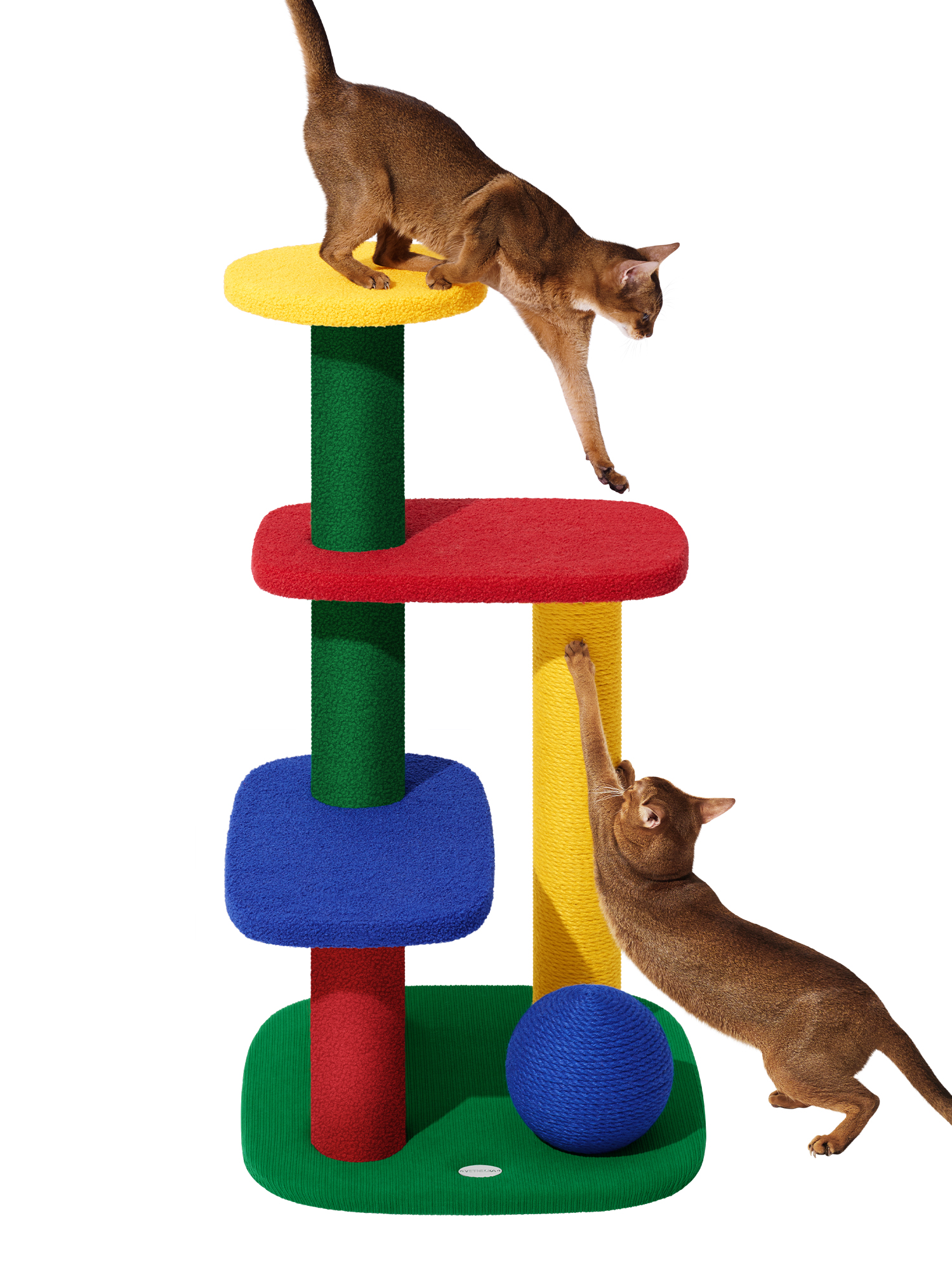 Vetreska Chroma Cat Climber - Open Platform - Image 3