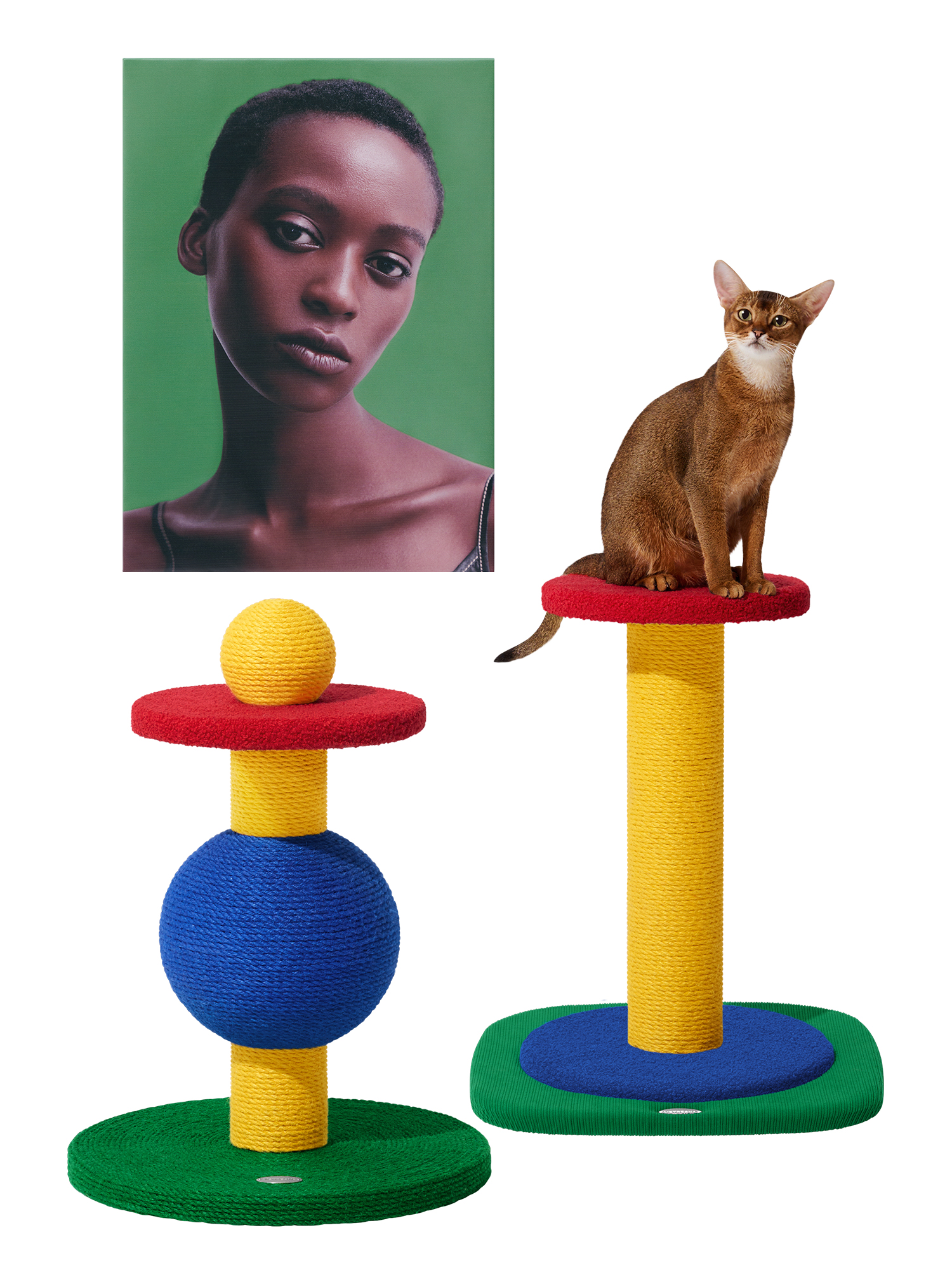 Vetreska Chroma Cat Scratcher (Simple Post) - Image 4