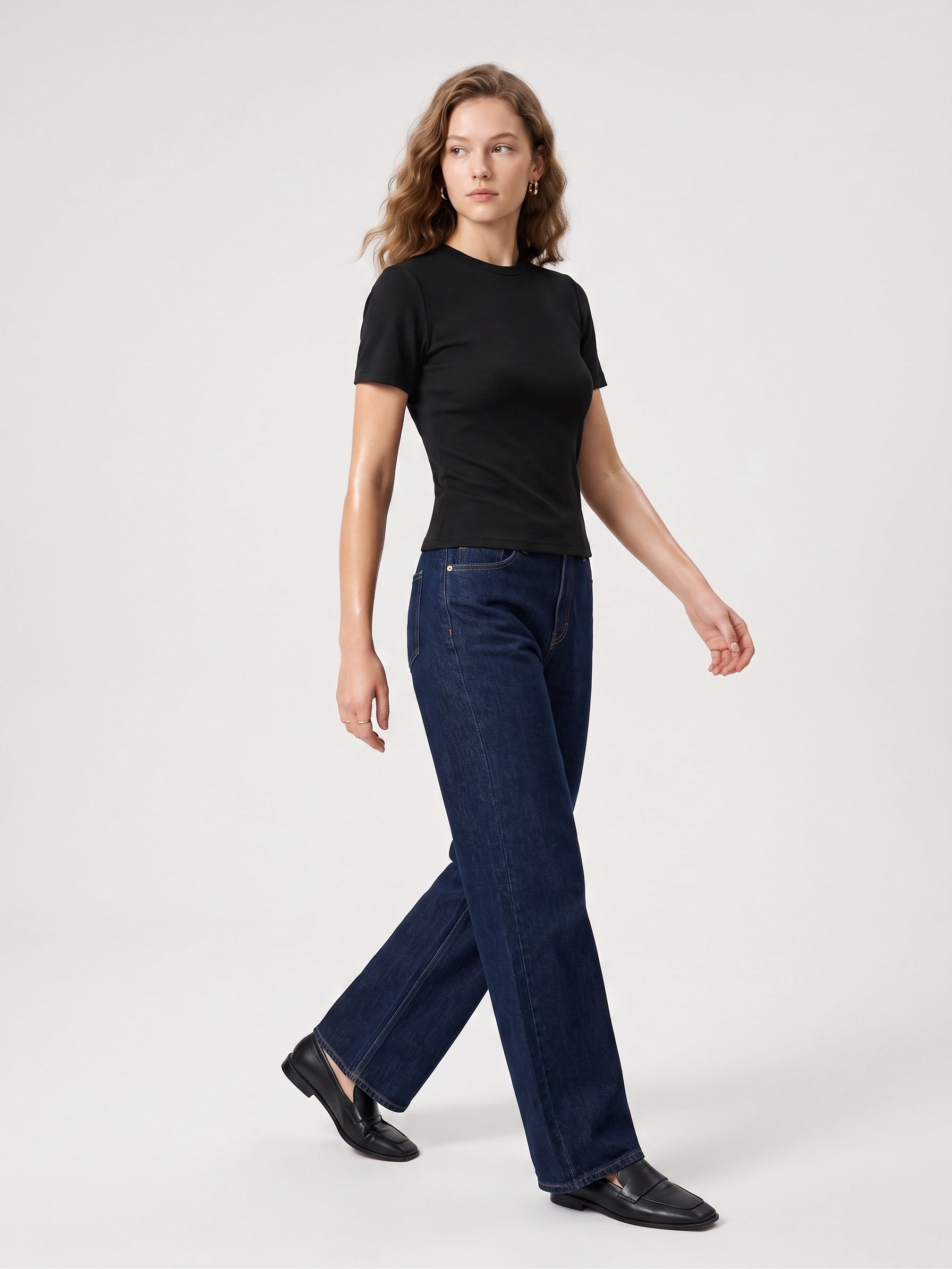 Janeke Luxueuse Black Short Sleeve Top - Image 2