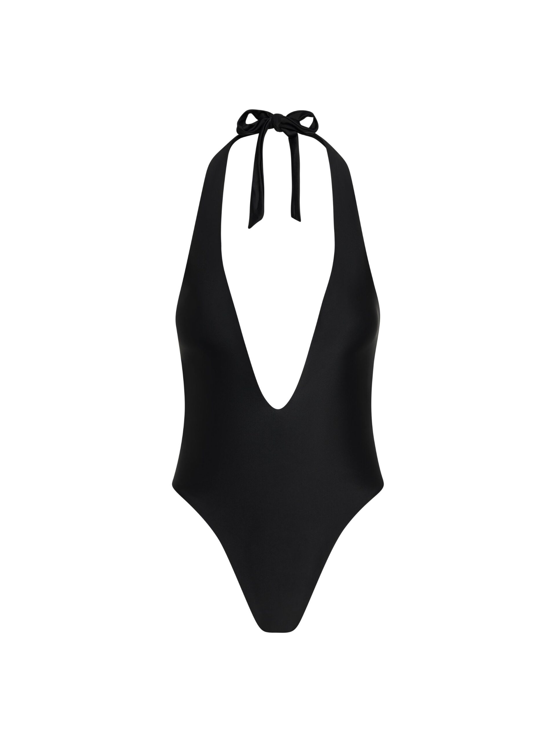 Aja Swimline Black Once Piece Swimwear