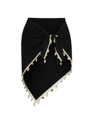 Aja Swimline Black Once Piece Swimwear