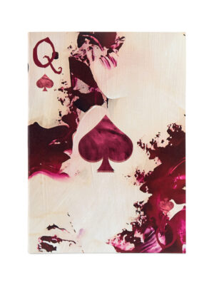 Artlet Studios Queen Of Spades Notebook Object