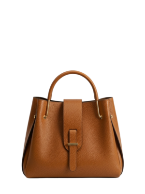 De Wan Milano Brown Leather Medium Shoulder