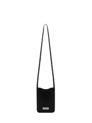 De Wan Milano Black Leather Phone Case
