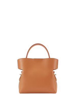 De Wan Milano Brown Leather Small Crossbody