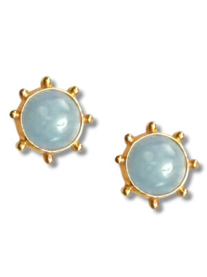 Dina Mackney Aquamarine Stud