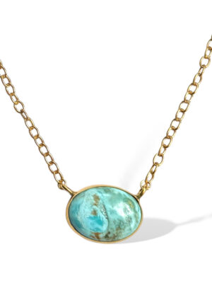 Dina Mackney Turquoise Choker Necklace