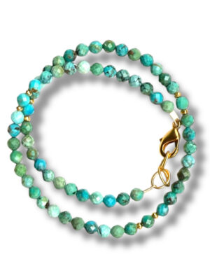 Dina Mackney Turquoise Double Wrap Bracelet