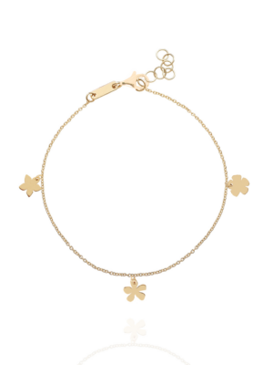 Fefa Jewelry Floral Trio Gold Bracelet
