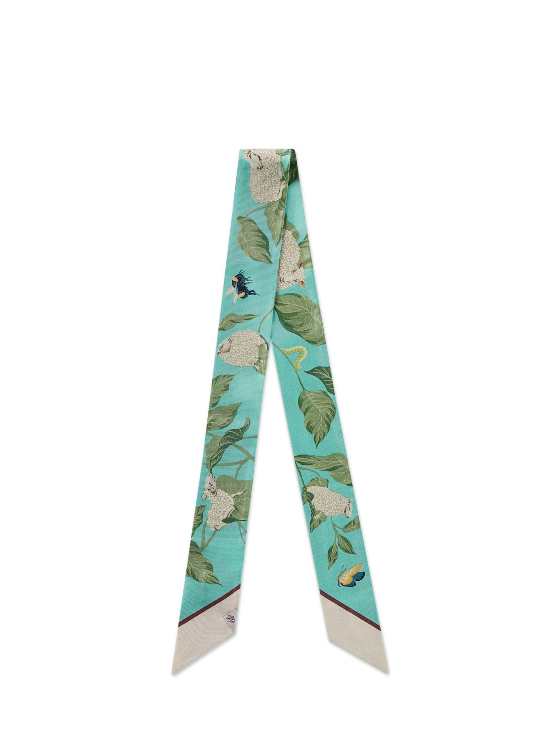 Moutonière C.M. Duffy Silk Twilly
