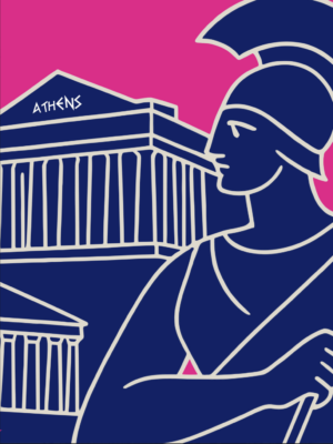 CONSTASY ATHENS IN LINE SILK BELT