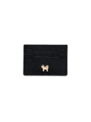 SHIBA & Co.® Italian Saffiano Leather Cardholder - Black
