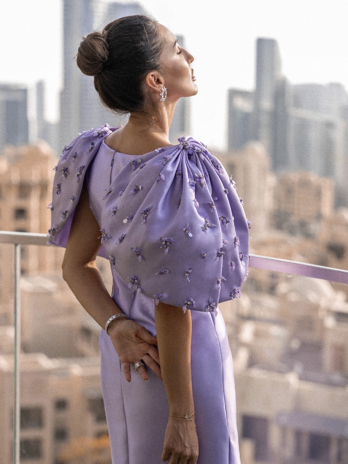 Silvas Dresses Purple Gown Dress - Image 5