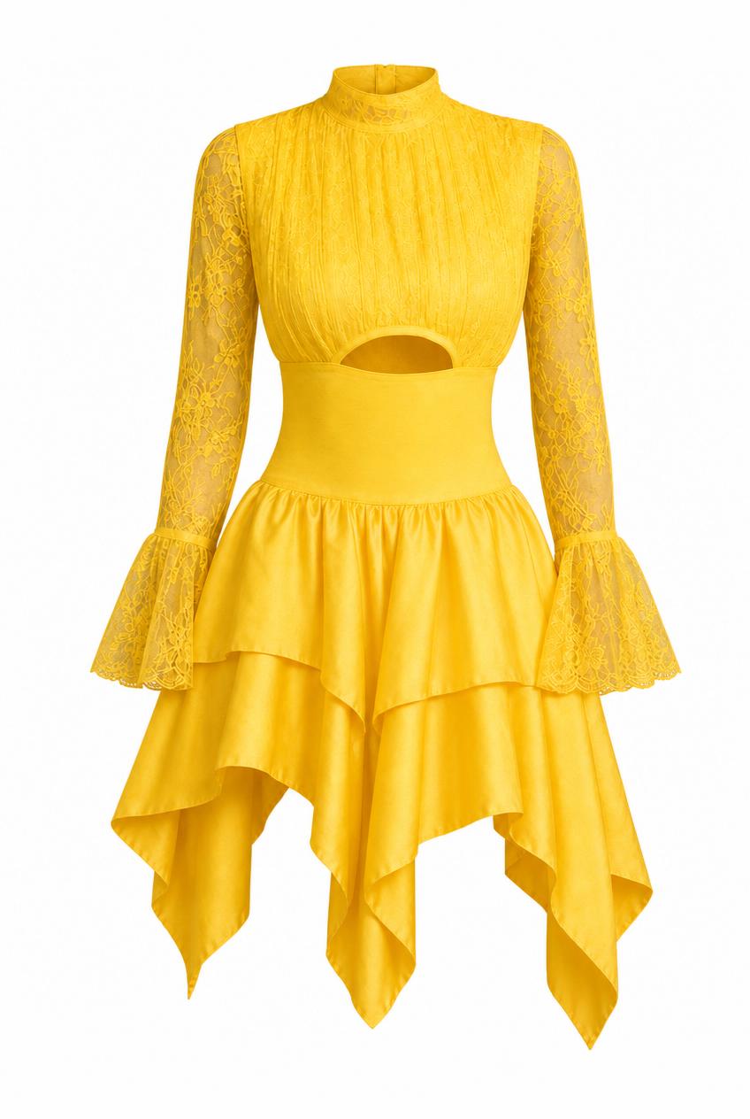 Tamris Couture Brown Cocktail Dress - Image 3
