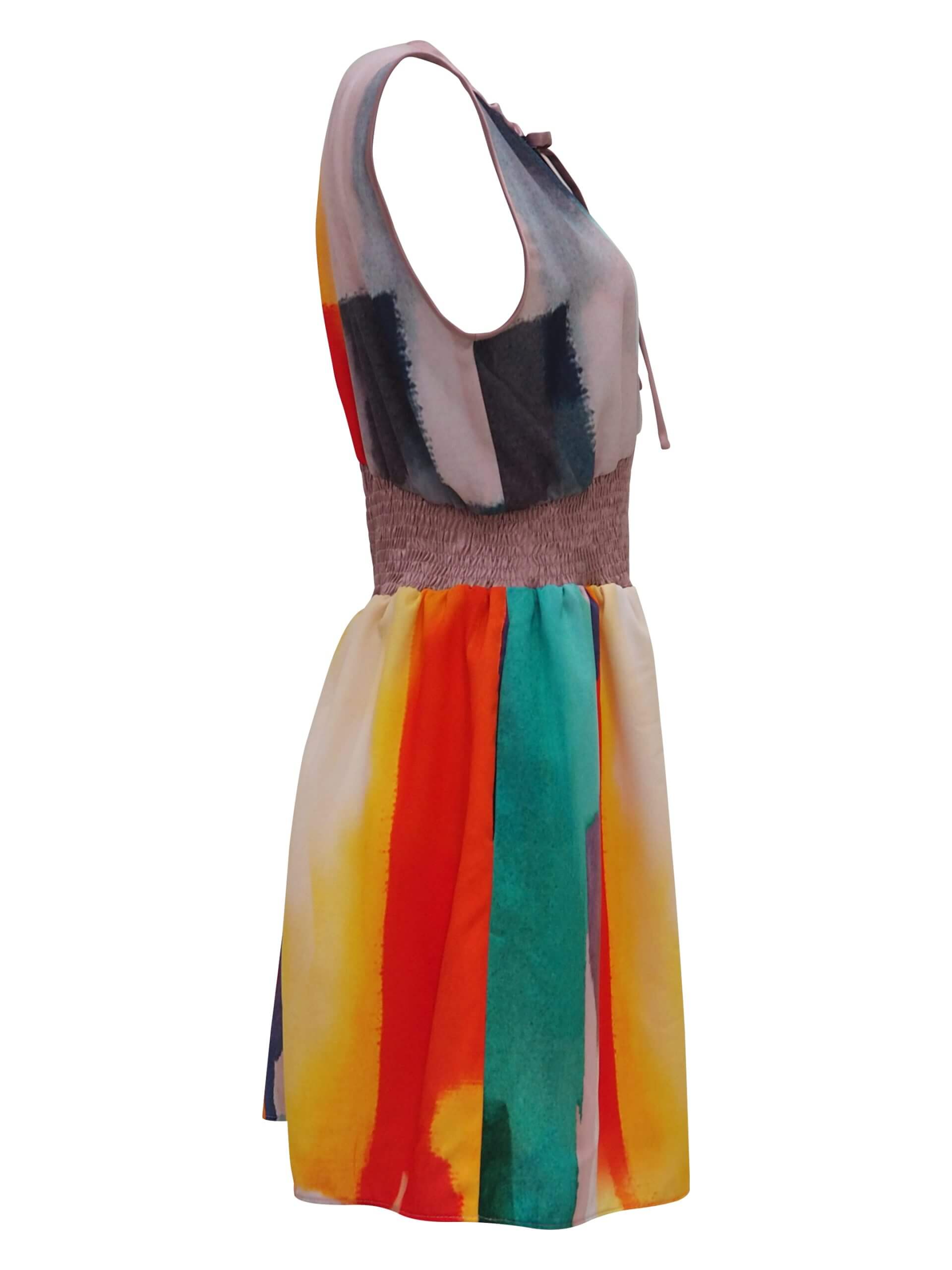 2madison Avenue Artist West Side Sleeveless Dress - Image 3