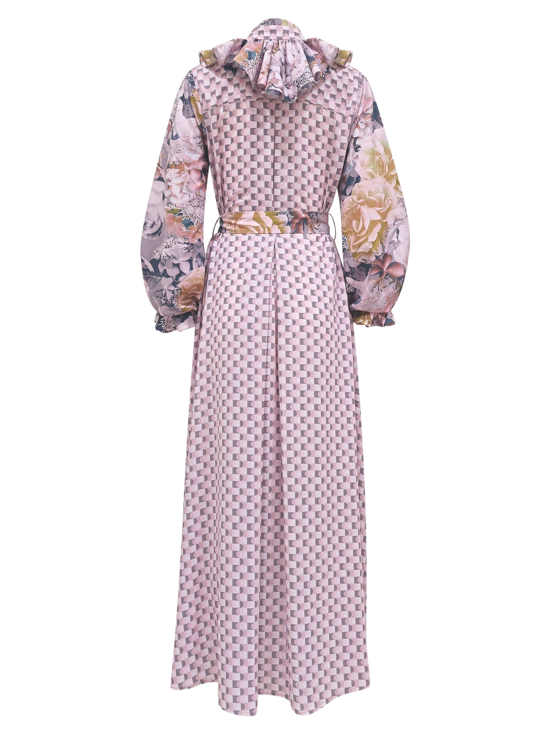 2madison Avenue BonitaGo Platinum Romanza Long Dress - Image 3